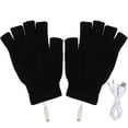 thumbnail image 3 of USB mujeres hombres guantes de calefacción eléctrica guantes térmicos para deportes esquí negro, 3 of 3