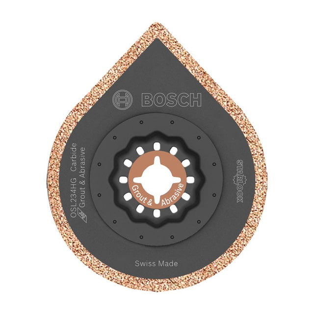 Cuchilla para eliminar la lechada Bosch Starlock Carbide de 4 cm, 1 paquete