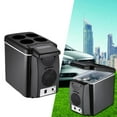 thumbnail image 3 of 6L Capacity Mini Fridge Warmer 12V Freezer Fridge for Travel, DC Power Compatibility, 3 of 8