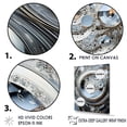 thumbnail image 3 of Designart "Luxurious Silver And Gold Watch II" Watches Wall Art Prints, 3 of 7