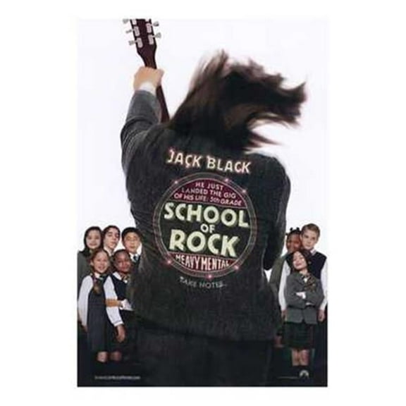 The School of Rock Movie Poster (11 x 17)