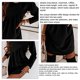 thumbnail image 5 of Round Neck Ruffle A Line Dress, Soft Casual Polyester Breathable Long Sleeve Tunic Dress For Dating For Woman ANGGREK Otros, 5 of 6