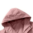thumbnail image 5 of Mens Sweatshirt 2025 Men's Hooded Jacket Waterproof Windproof Rain Jacket Long Sleeves Running with Zipper Pockets Outdoor Coat, 5 of 9