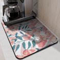 thumbnail image 2 of Washable Rubber Multicolored Floral Dish Drying Mats for Kitchen Counter Home Large Coffee Bar Pad Accessories and Decor for Utensils Stemware 18''x24'', 2 of 7