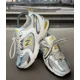 thumbnail image 1 of New Balance 530 Men's Sea Salt/Yellow Running Sneakers MR530SY Sz 6.5 Wmns 8 EUC, 1 of 6