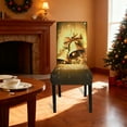 thumbnail image 5 of Christmas Stretch Chair Cover – Removable & Washable Dining Chair Slipcover for Holiday Decoration – Elastic Polyester Seat Protector for Kitchen, Hotel & Party Use, 5 of 5