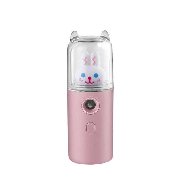 Xihbxyly Vaporizador Facial Portátil, Pulverizador Hidratante Recargable Por Usb, Atomización de Niebla Fina, Efecto Refrescante, Reduce Los Poros, Antienvejecimiento, Apto para Piel Seca, Hidratació