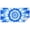 Blue Tie Dye, variant on Colorful Rainbow Tie Dye Spiral Pattern Rectangle Tablecloth 60"x84",Waterproof Polyester Rectangle Table Cloth, Wipeable Spillproof Polyester Tablecloth for Dining, Camping, Indoor and Outdoor