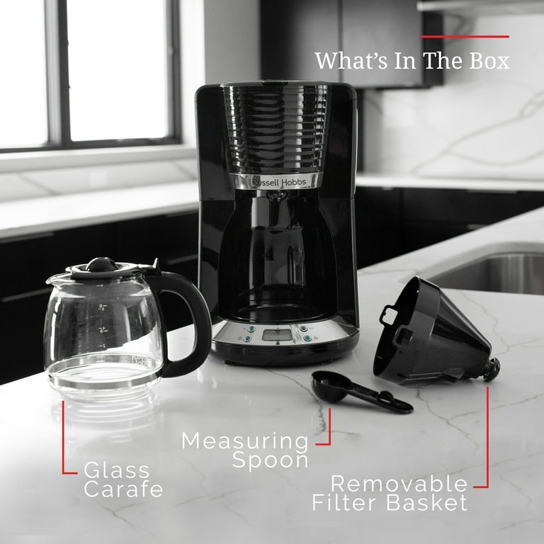 Russell Hobbs Coventry? 8-Cup Coffeemaker, Glass Carafe