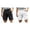 Black 1PCS & White 1PCS, variant on XEGLSBU 2 Pack Boys Casual Shorts Comfortable Linen Cargo Short Pants for Summer Kids Outdoor Play Wear Size 9-10 Years