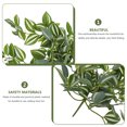 thumbnail image 3 of unbranded 1Ud Natural De Pared Con Rattan Sintético Verde De Material Plástico, 3 of 6