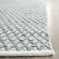 thumbnail image 6 of SAFAVIEH Boston Angelica Diamond Trellis Cotton Runner Rug, Grey, 2'3" x 7', 6 of 9