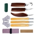 thumbnail image 3 of Kit de tallado de para primera , herramienta de carpintero para carpintería, para tallar cuchillo, manualidades DIY, Kit de tallado Baoblaze Cortador de talla, 3 of 8