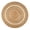 Off-White, variant on Kerala Midnight Jute Rug 8' Round