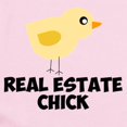 thumbnail image 2 of CafePress - Real Estate Chick Body Suit - Baby Light Bodysuit, Size Newborn - 24 Months, 2 of 4