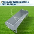 thumbnail image 6 of M optimized Animal Feed Container, 22 Gallon Volume, 45" Fodder Dispenser, Robust Steel Animal Trough, Steel Goat Feeding Trough for up to 10 Goats in Horse, Sheep, Hog Farm Sheds, 6 of 8
