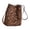 large leopard print, variant on Crossbody Bucket Bag Toted Purse for Women Faux Suedes Shoulder Bag Trendy Hobos Purse and Handbag with Makeup Bags