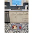 thumbnail image 3 of Carolines Treasures BB2894RUG Dog House Collection Chow Chow White Machine Washable Memory Foam Mat, 3 of 4