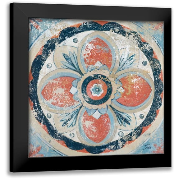 Pinto, Patricia 12x12 Black Modern Framed Museum Art Print Titled - Old Portugese Hue