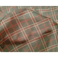 thumbnail image 4 of oneOone Silk Tabby Fabric Tartan Check Print Fabric By Yard 42 Inch Wide, 4 of 4