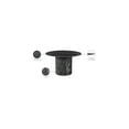 thumbnail image 2 of Meridian Furniture Genoa Black Marble Dining Table, 2 of 10