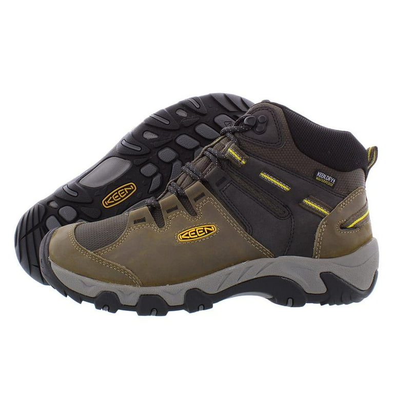 Keen Steens Mid Waterproof Mens Shoes Size 15, Color: Olive