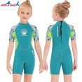 thumbnail image 3 of yingyy DIVE SAIL Full Body 2.5MM Neoprene Children Diving Suits Rash Guards Keeping Warm Surfing Cool Body Feeling Wetsuits Green XXL, 3 of 6