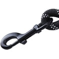 thumbnail image 4 of Corde de Laisse de Chien en Nylon Forte avec Poignée Rembourrée Confortable Formation Plomb pour les Chiens de Races Moyennes et Grandes - Résistant 5ft Long (Noir), 4 of 7