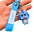 thumbnail image 1 of Dragon Key Buckle Pendant Unique Design Creative Stylish Lovely Cartoon Dragon Keychain for Bags Gifts, 1 of 6