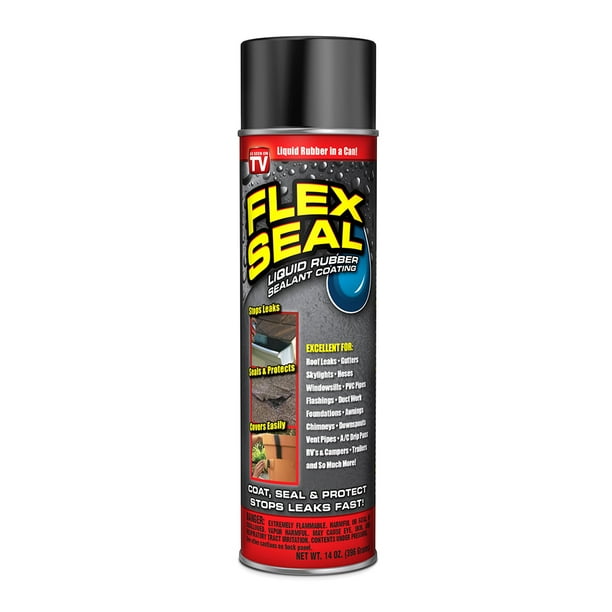 Flex Seal Spray Rubber Sealant Coating Black 14 Oz Flex Seal Spray Rubber Sealant Coating Black 14 Oz