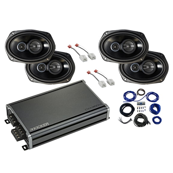 Fits Jeep Cherokee 2014-2018 Factory Speaker Upgrade Package Harmony R69 CXA3604