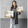 thumbnail image 3 of Darling Souvenir Personalized Engraved Laser Cut Wedding Guest Book Wooden Cover Sign-in Book Registry Guestbook Scrapbook-V5, 3 of 7