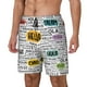 thumbnail image 1 of Fotbe Hello Traje de Baño para Hombre – Shorts de Natación de Secado Rápido con Forro y Bolsillos-Large, 1 of 6