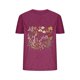 thumbnail image 2 of Fiudx Ofertas Flash Artículos En Oferta Blusas con Estampado de Flores para Mujer Top de Manga Corta con Cuello Redondo, 2 of 4