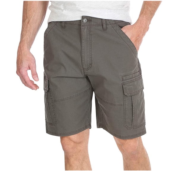 JINMGG Summer Fall Mens Shorts Clearance,Fashion Men's Pocket Zipper Resilience Leisure Time Tooling Short Pants