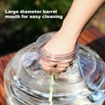thumbnail image 5 of Yucurem 5 Gal Leakproof Pure Water Bucket with Spigot, Thickened Water Tank Jug for Camping, Large Capacity Water Bottle with Handle (White), 5 of 9
