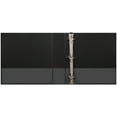 thumbnail image 4 of PEN + GEAR 2" View Durable 3-Ring Binder, Slant Ring, Black, 4 of 6