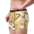 thumbnail image 4 of Kll Groovy Floral Men'S Cotton Boxer Briefs Underwear-Small, 4 of 9