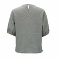 thumbnail image 2 of GEORGE G BLUSA CR MC C/ELASTICO TEXTURA, 2 of 4