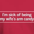 thumbnail image 3 of CafePress - Sick Of Being My Wife's Arm Candy T Shirt - Men's Classic Graphic Cotton T-Shirt, 3 of 4