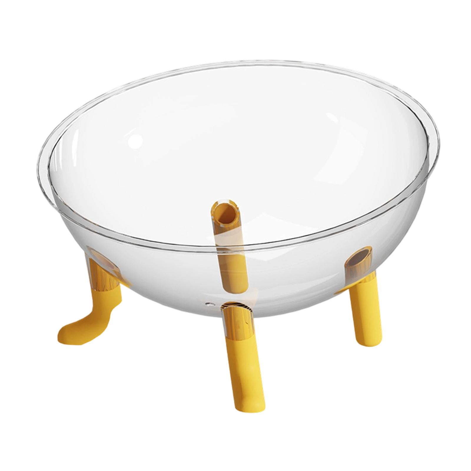 Space Capsule Cat Bed Pet Accessories Acrylic Dome Design All Season Indoor Small Pets Sleeping Nest