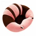 thumbnail image 1 of Asiento de apoyo para bebé, almohada suave para sentarse, cojín de silla de juguete de felpa, 1 of 1