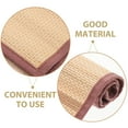 thumbnail image 3 of OULII Heat-Resistant Placemats 2Pcs Bamboo Rectangular Table Mats for Dining Table, 3 of 6