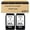 2 Black, variant on PG 243 XL CL 244 XL PG 243 CL 244 Ink Cartridges Compatible Replacement for Canon IP2520 IP2820 IP2920 IP2922 MX492 MG2920 MG2924 MG3020 MG2420 Printers