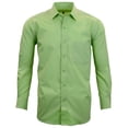 thumbnail image 2 of Manchester Camisa de Vestir Regular Fit  Verde Limon, 16.5" Cuello 34" Manga Manchester 5036K, 2 of 4