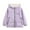 Purple, variant on Cethrio Girls Winter Coats Size 10-12, Casual Zip up Waterproof Thermal Windbreaker Jacket Purple
