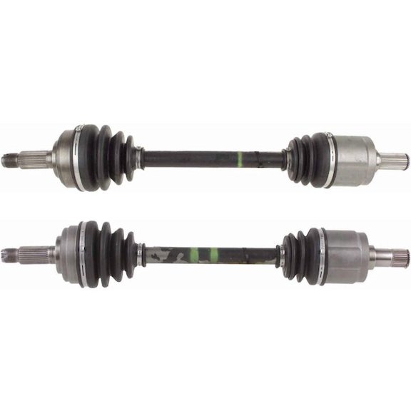 Front CV Axle Shaft Set of 2 - Compatible with 1995 - 1997 Honda Accord 2.7L V6 with Non-ABS 1996