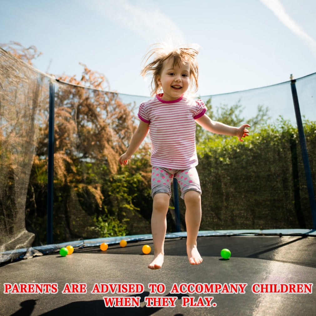 FDW 10' Kids Trampoline Combo Bounce with Jump Safety Net