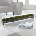 thumbnail image 2 of Uttermost Canal Aluminum Moss Centerpiece in Green/Colorful Oxidized Bronze, 2 of 3