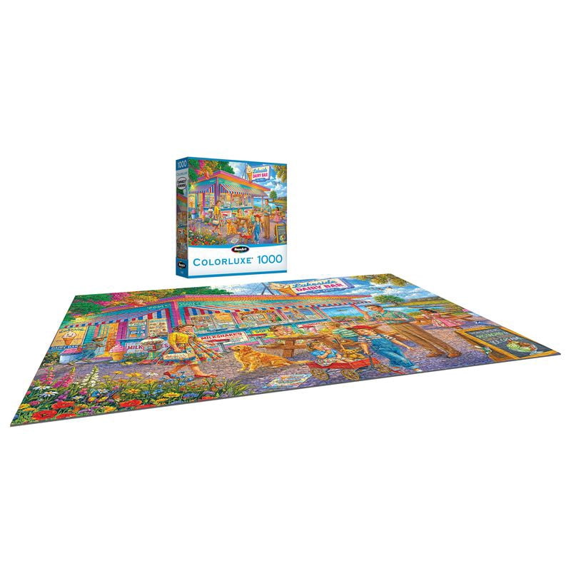 COLORLUXE 1000PC LAKESIDE DAIRY BAR